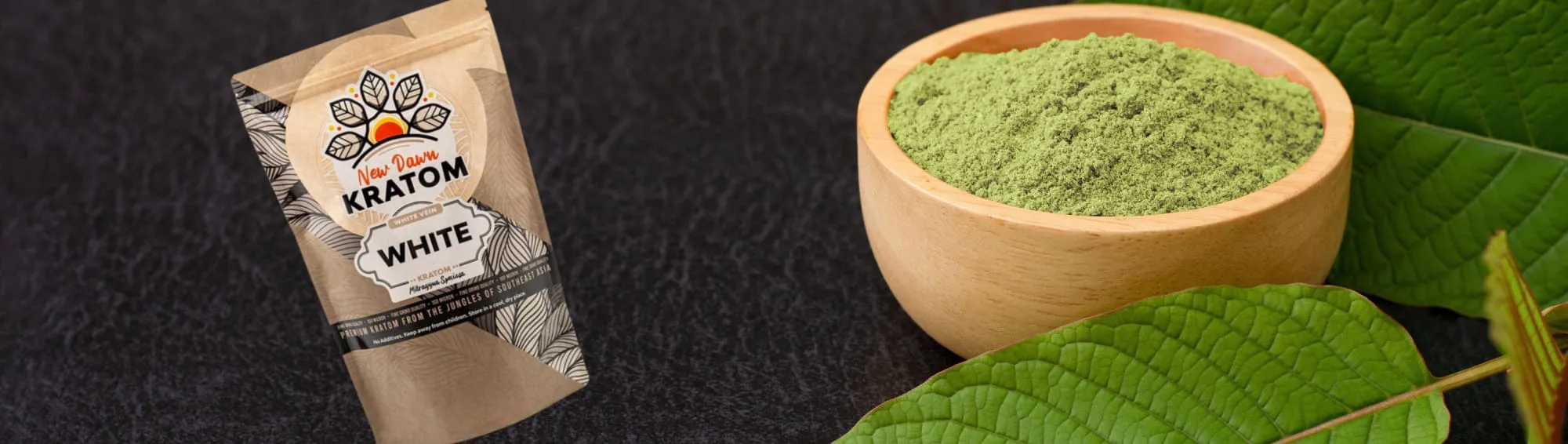 image of white borneo kratom