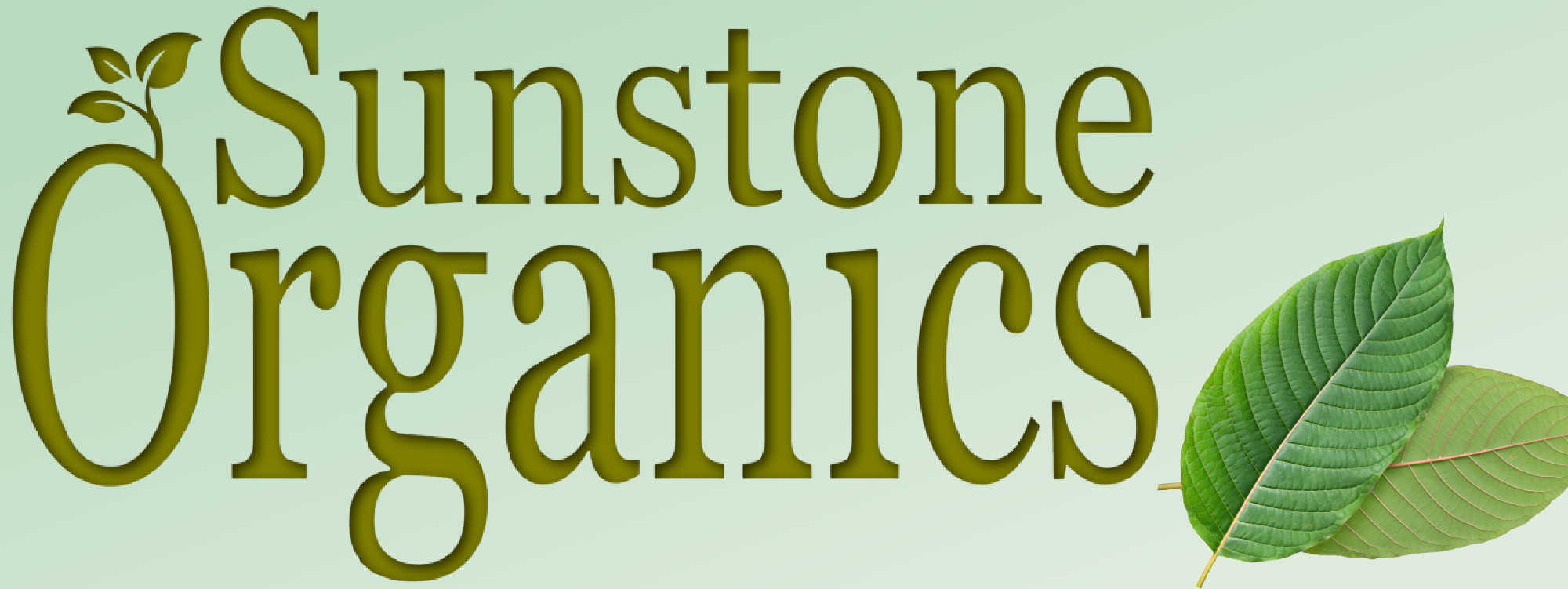 image of sunstone organics kratom brand, one of the top gas station kratom brands