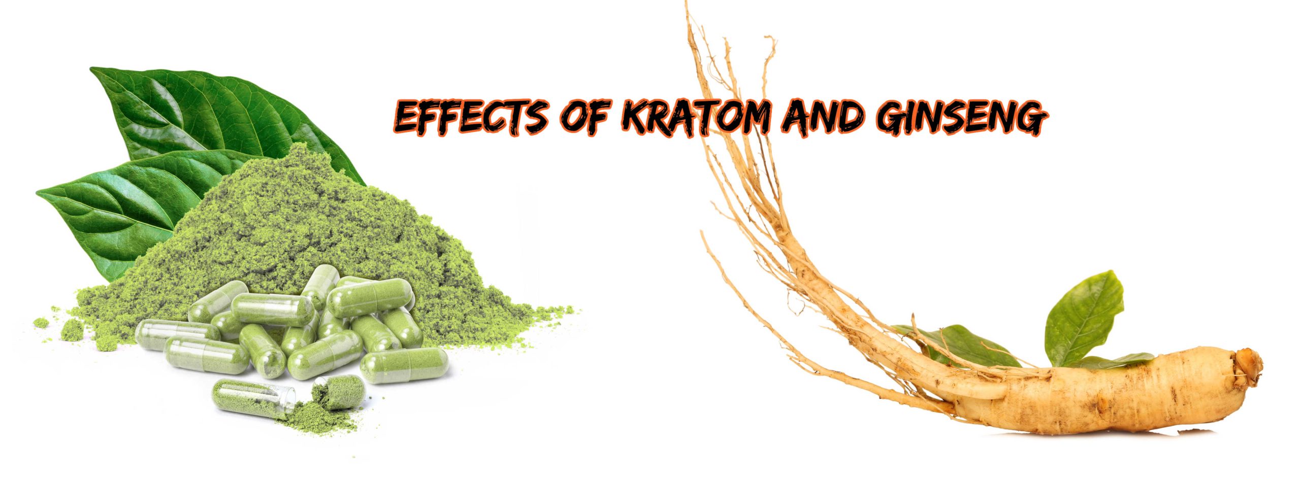 image of kratom and ginseng effects