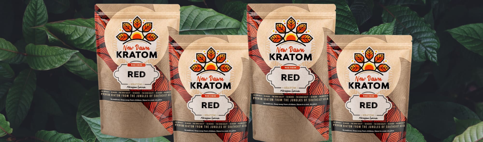 image of red kratom strains for socializing