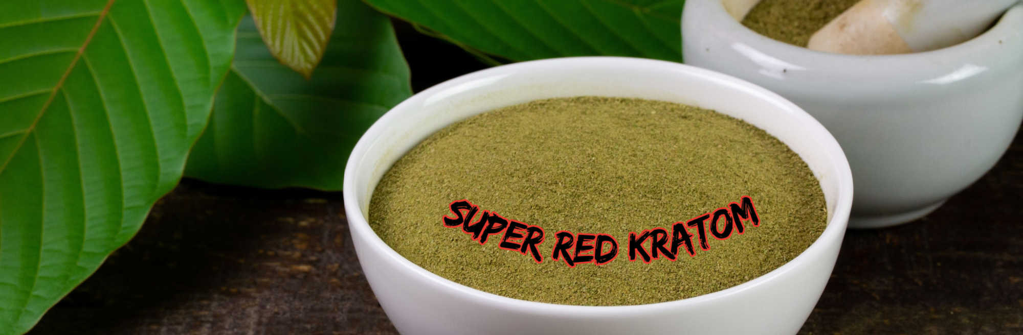 image of super red kratom