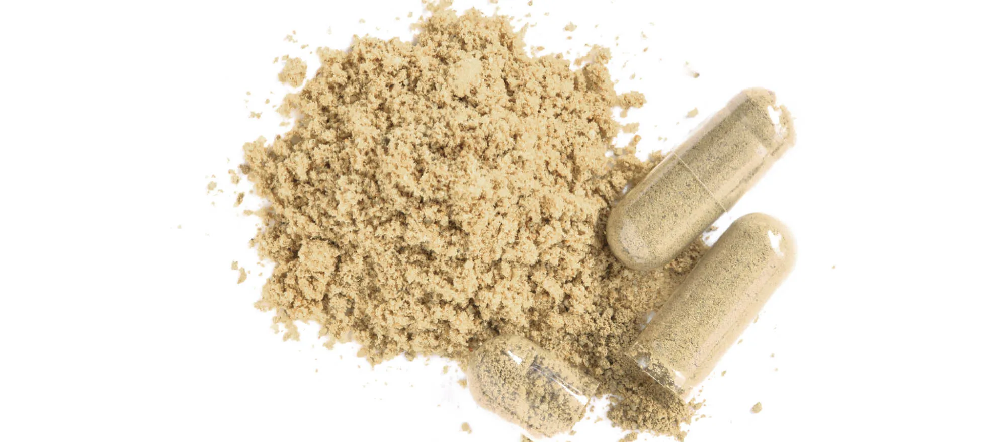 image of kratom capsules