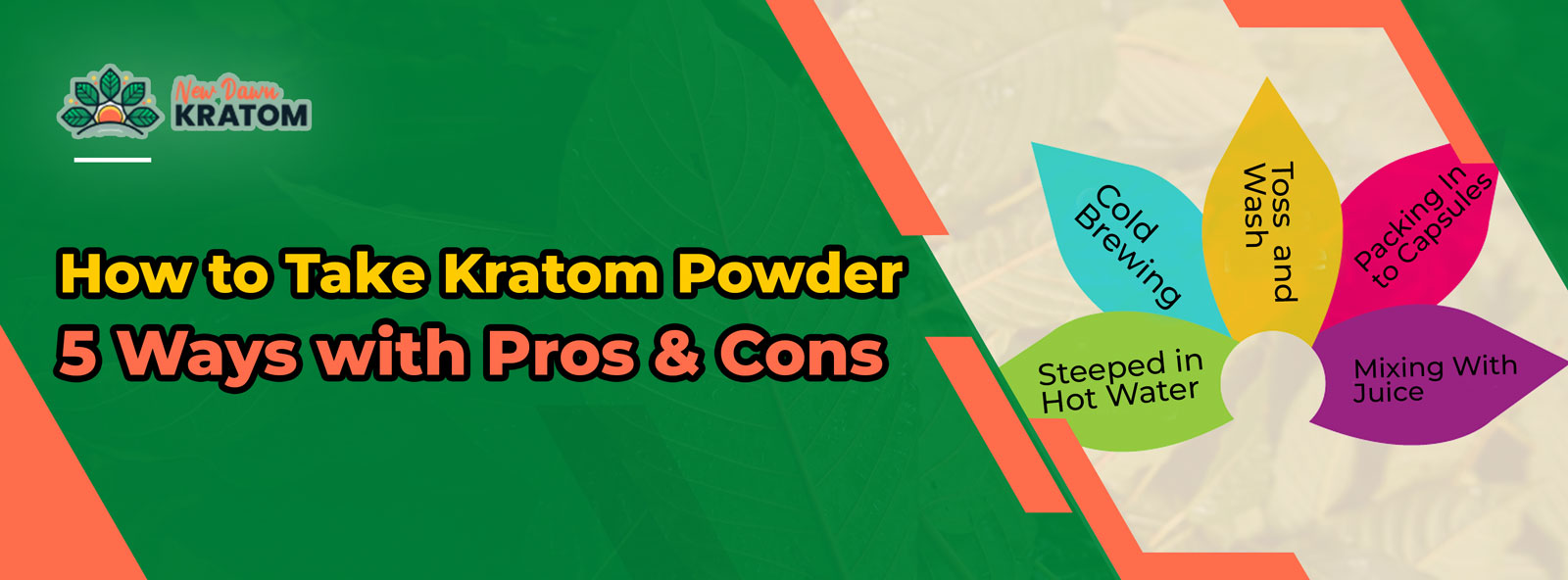 how to take kratom powder – 5 ways with pros & cons