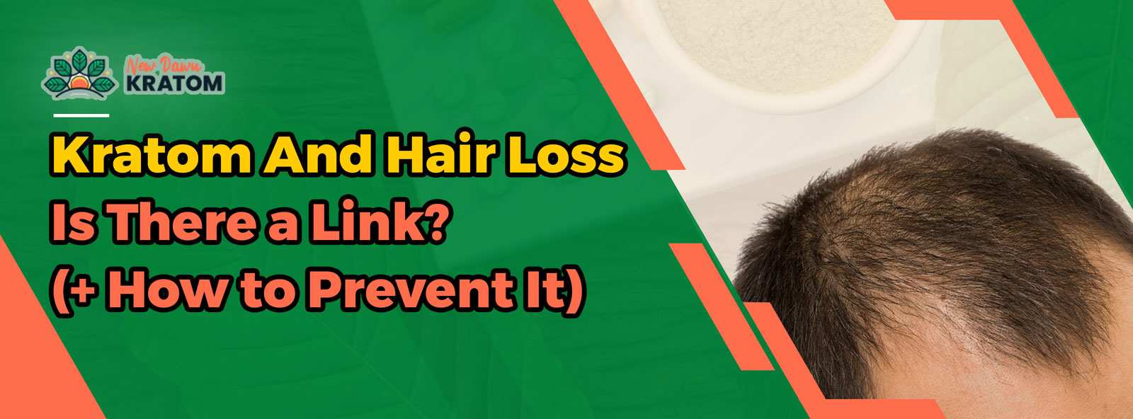 kratom and hair loss : is there a link? (+ how to prevent it)