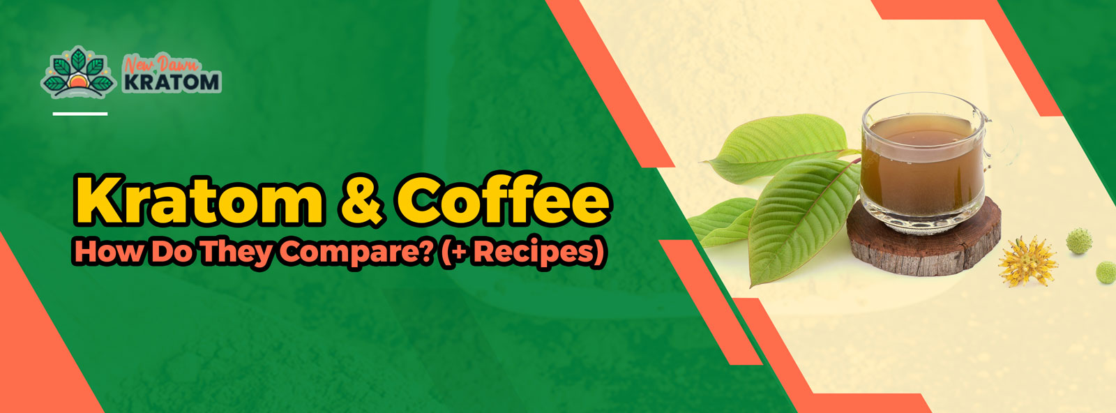 kratom & coffee : how do they compare? (+ recipes)