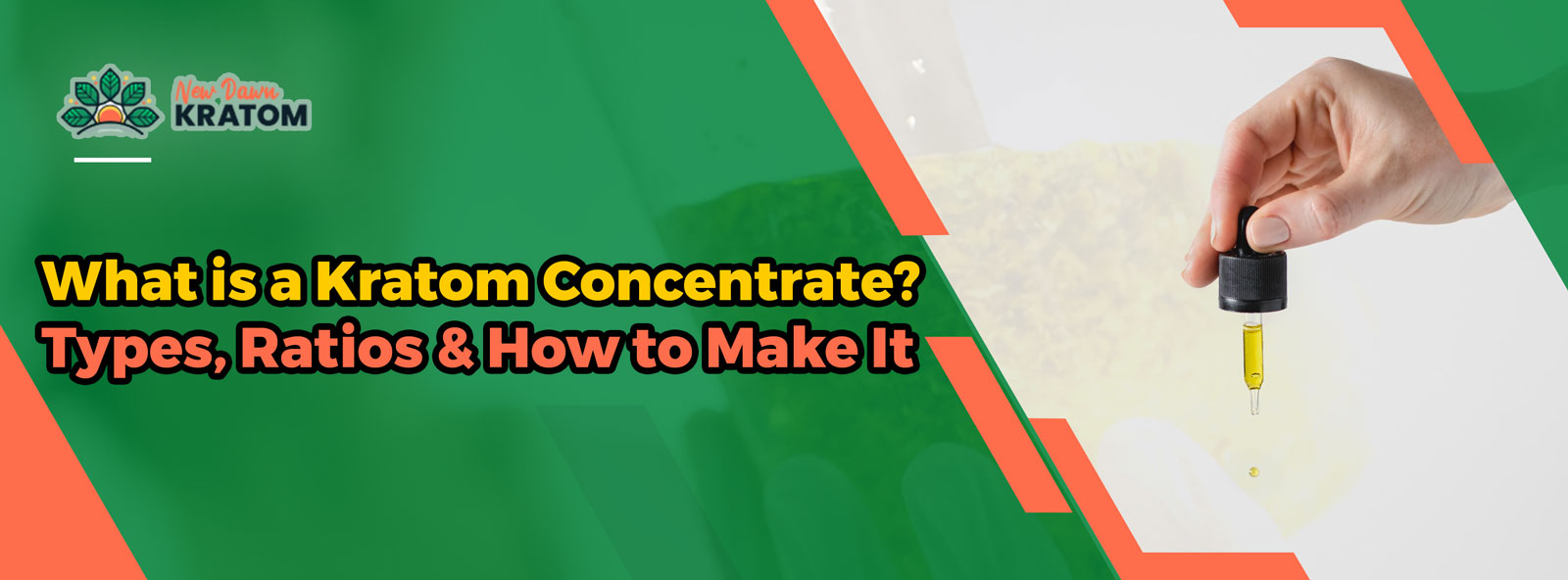 what is a kratom concentrate? types, ratios & how to make it