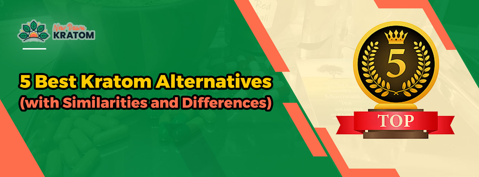 5 Best Kratom Alternatives (with Similarities and Differences)