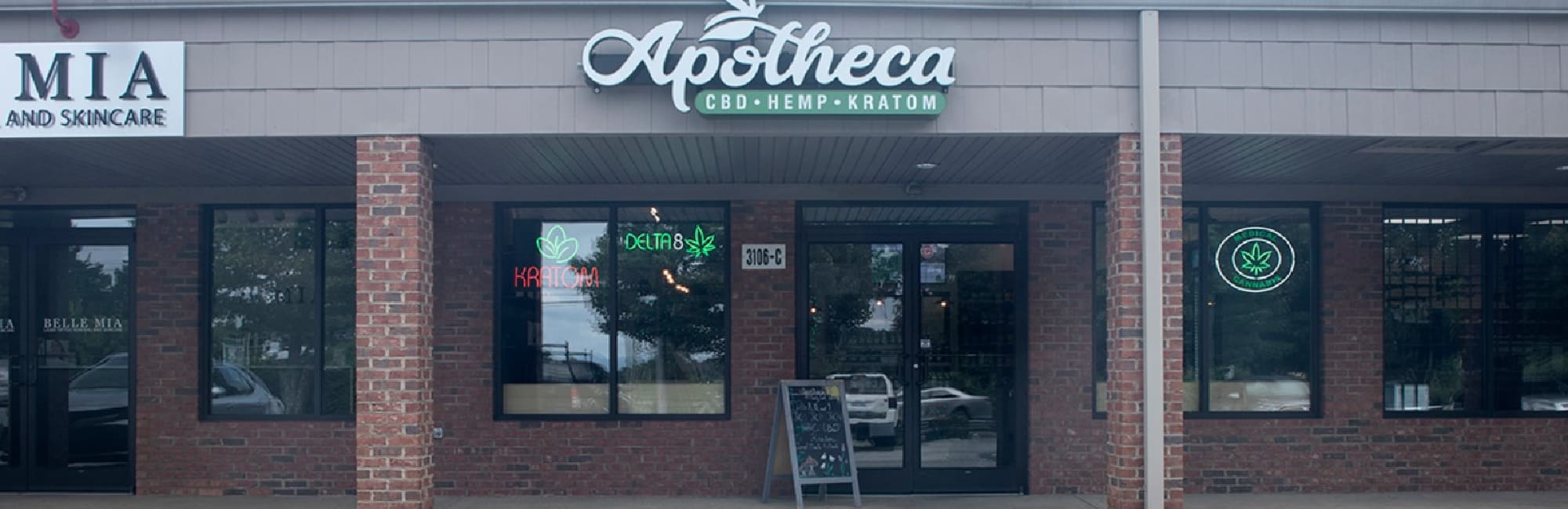 image of apotheca smoke shop in asheville nc