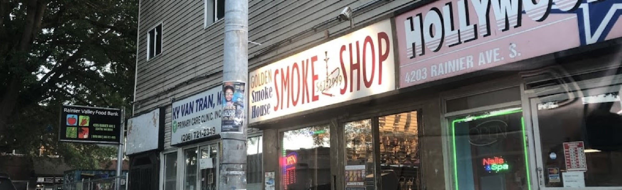 image of golden smoke shop in seattle wa