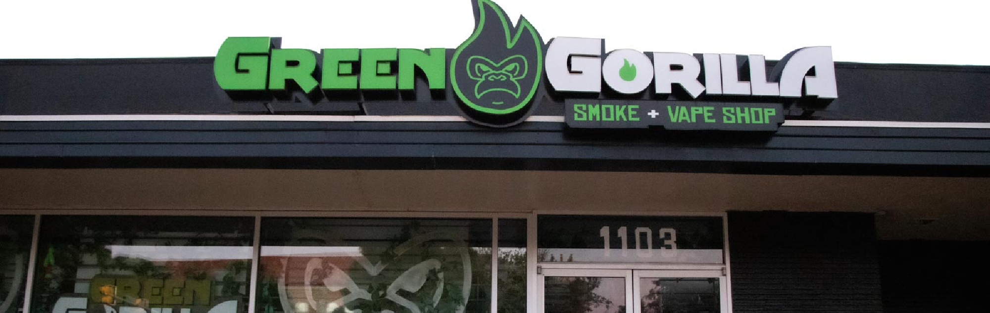 image of green gorilla smoke & vape shop in lubbock texas 
