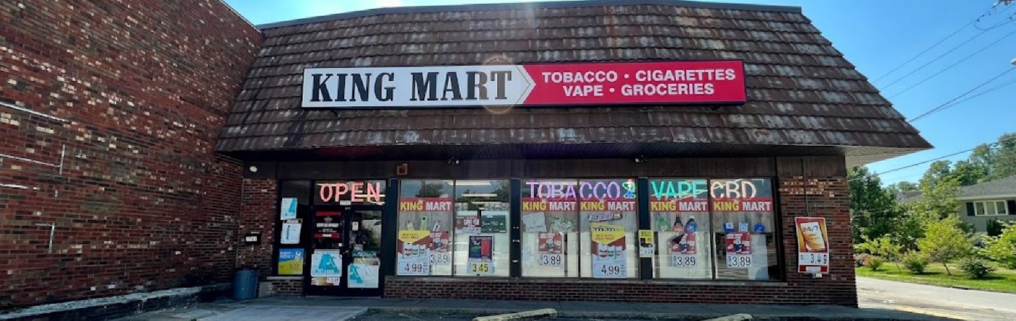 image of king mart tobacco and vape in huntington wv