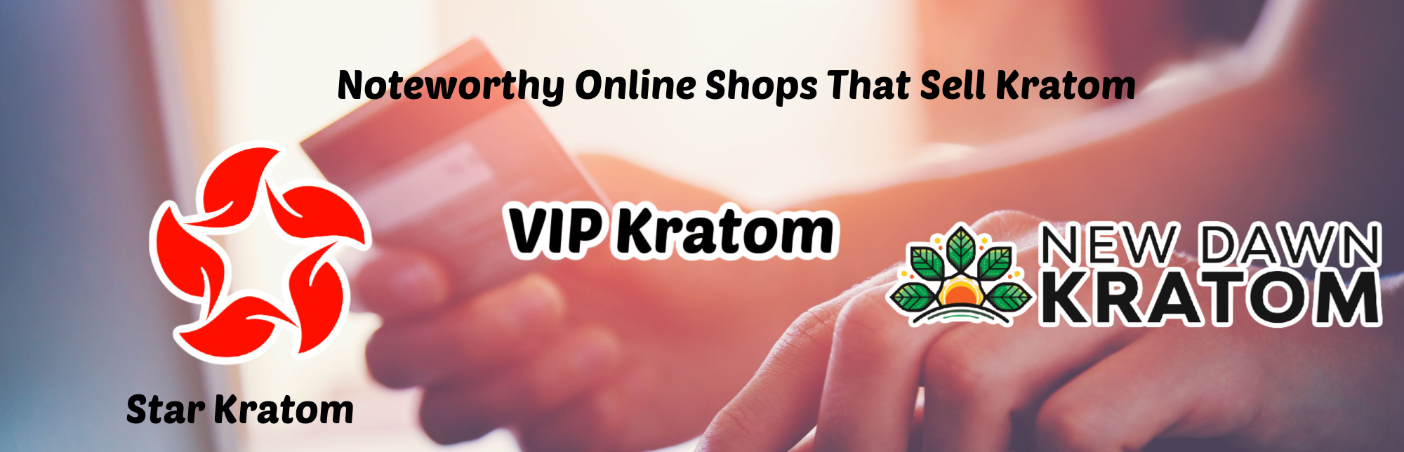 image of noteworthy online shops that sell kratom