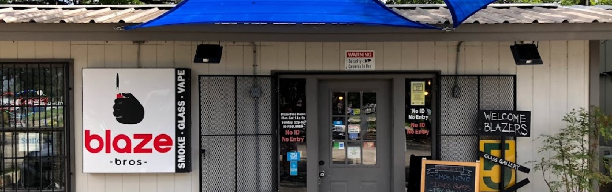 image of blaze bros smoke shop in san antonio texas