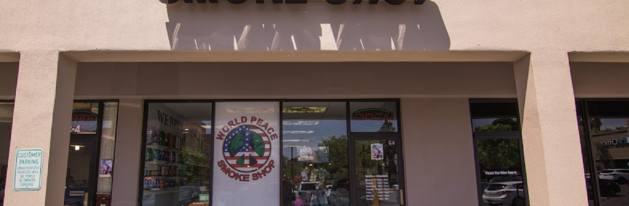 image of world peace smoke shop in las cruces nm