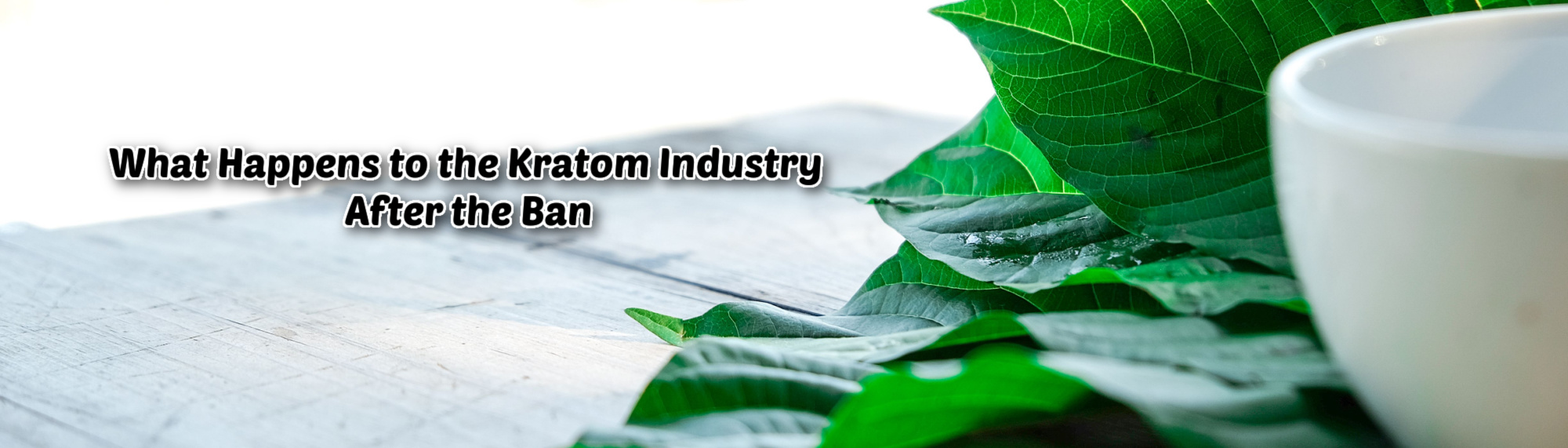 image of what happens to the kratom industry after the ban