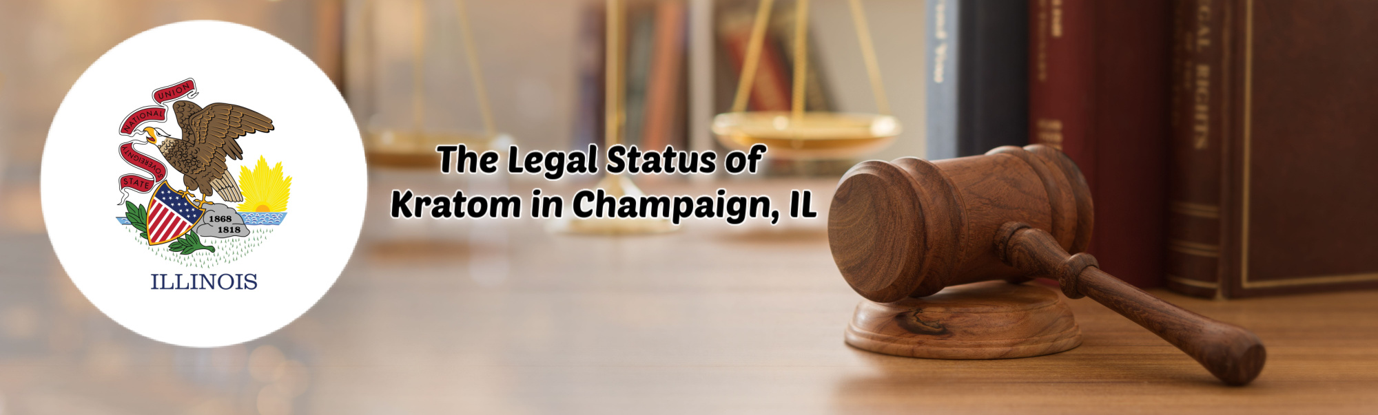 image of the legal status of kratom in champaign il