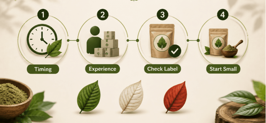 How to choose the right kratom strain